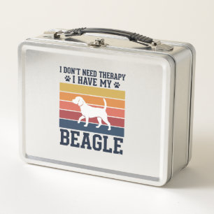 Retro Beagle Hond Therapie T-shirt Ontwerp_1