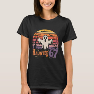 Retro Beangstigend Meme 67 Zes Zeven 6 7  T-shirt
