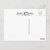 Retro Beartooth Bergen Schilderachtig snelweg land Briefkaart (Achterkant)