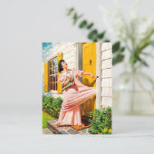 Retro Beauty 64 Briefkaart (Staand voorkant)