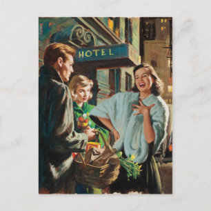 Retro Beauty 75 Briefkaart