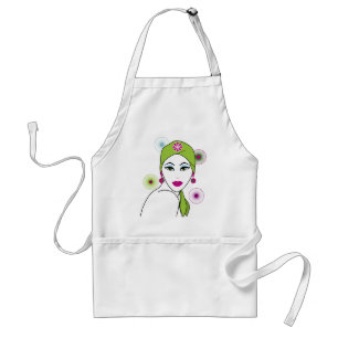 Retro Beauty Standaard Schort