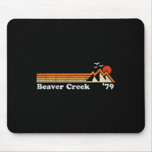Retro Beaver Creek Ski Resort Colorado Snowboard S Muismat