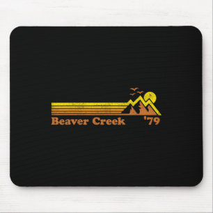 Retro Beaver Creek Ski Resort Colorado Snowboard S Muismat