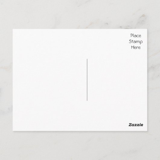 Retro Bedankt Zwart & Sinaasappel Waterverf Briefk Briefkaart (Achterkant)