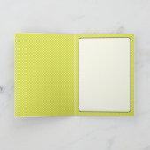 Retro Bee & Flowers Moederdag Kaart (Binnen)