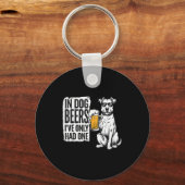 Retro Beer Pun Bar Pub Crawl Party Men - Funny Bee Sleutelhanger (Voorkant)