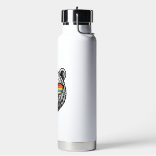 Retro Beer Zonnebril Vector Grafisch Ontwerp_1 Waterfles