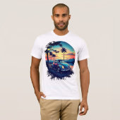 Retro Beetle T-shirt (Voorkant volledig)