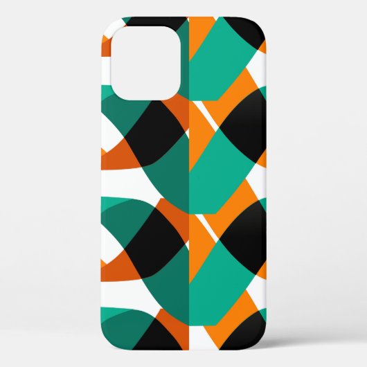 Retro behang:  ontwerp Case-Mate iPhone case (Achterkant)