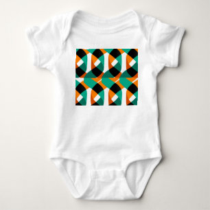 Retro behang: ontwerp romper