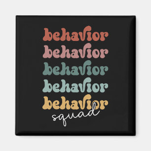 Retro Behaviour Squad Gedragstherapie Magneet