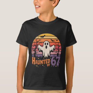 Retro Behekst Meme 67 Zes Zeven 6 7  T-shirt