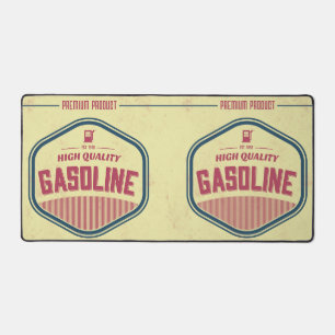 Retro Benzine Label Bureaumat