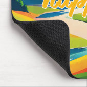 Retro berglandschap muismat (Hoek)