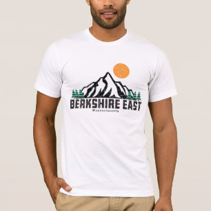 Retro Berkshire East Ski Mountain Sunset T-shirt