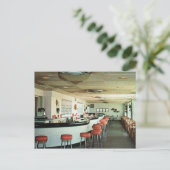 Retro Bermuda Kamer Bar  Briefkaart (Staand voorkant)