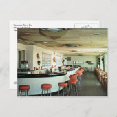 Retro Bermuda Kamer Bar  Briefkaart (Voorkant / Achterkant)