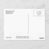 Retro Bermuda Kamer Bar  Briefkaart (Achterkant)