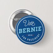 Retro Bernie Ronde Button 5,7 Cm (Voorkant /achterkant)