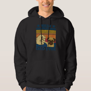 Retro  Best Pug Pap Ever Dog Hoodie