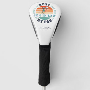 Retro Best Son-in-law by Par Custom Fathers Day Golfheadcover