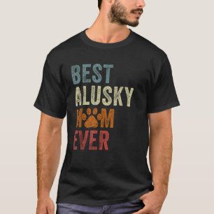 Retro Beste Alusky Moeder Ooit Alusky Moederdag T-shirt