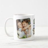 Retro Beste mama ooit 2 Foto Koffiemok (Links)