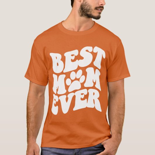 Retro Beste moeder ooit Shirt voor kerst en verjaa (Voorkant)