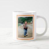 Retro beste papa ooit foto Mok (Rechts)