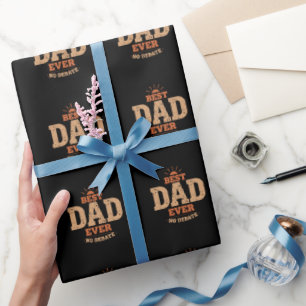 Retro Beste Papa Ooit Inpakpapier