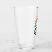 Retro Beste Papa Ooit Vaderdag Kinderen Naam Glas (Rechts)