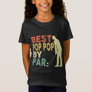 Retro beste Pop Pop door Par Golf vaders Da T-shirt