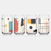 Retro Beverage Can glaswerk  ontwerp Blikvorm Glas (Rechts)