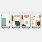 Retro Beverage Can glaswerk  ontwerp Blikvorm Glas (Voorkant)