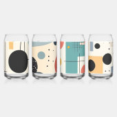Retro Beverage Can glaswerk  ontwerp Blikvorm Glas (Links)