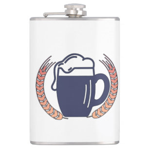 Retro Biermok Heupfles