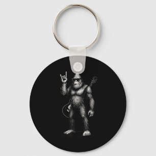 Retro Big Foot Rock Muziek Geschenken Mannen Vrouw Sleutelhanger