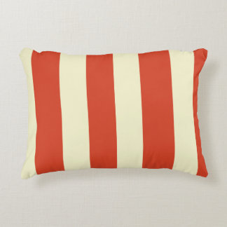 Retro Big Top Striped Accent Pillow Decoratief Kussen