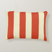 Retro Big Top Striped Accent Pillow Decoratief Kussen (Achterkant)