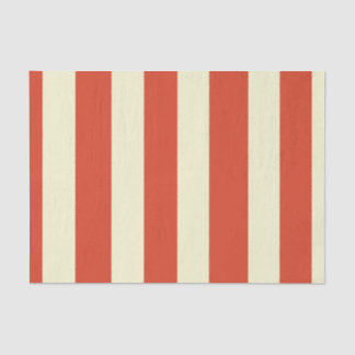 Retro Big Top Striped Tissue Paper Tissuepapier