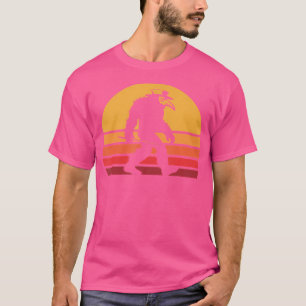 Retro Bigfoot Pest Doctor Middeleeuwse Sasqu T-shirt
