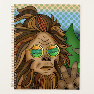Retro Bigfoot Pop Art Sasquatch