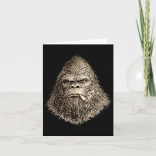 Retro Bigfoot Street Y2K Stijl Meme Grappige Cadea Kaart