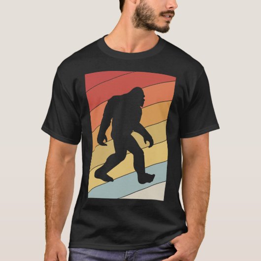 Retro Bigfoot T-shirt (Voorkant)