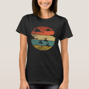 Retro Bijen en schattig dier 4 T-shirt