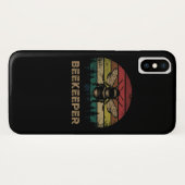 Retro  bijenteelt Case-Mate iPhone case (Achterkant (horizontaal))