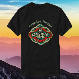 Retro Bijna Alle Originele Onderdelen Gepersonalis T-shirt