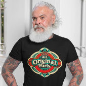 Retro bijna alle originele onderdelen op maat t-shirt