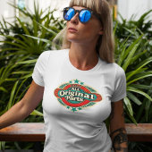 Retro bijna alle originele onderdelen op maat t-shirt
